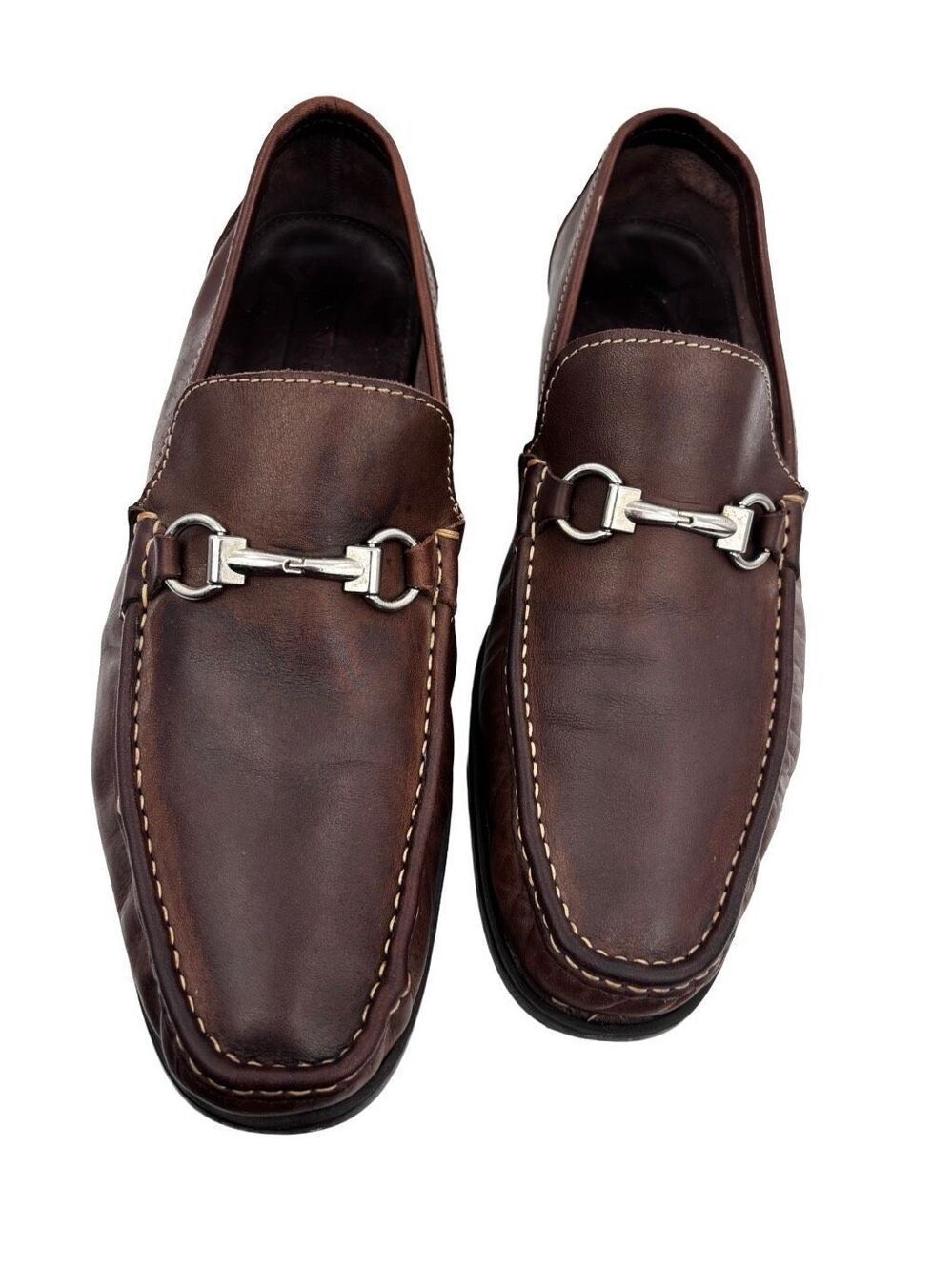 Sandro moccoloni leather loafers